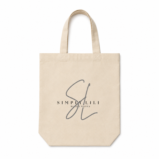 SIMPLY LILI TOTE BAG - FRENCH VANILLA